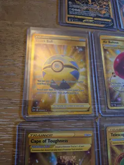 Pokemon Gold Secret Rare Lot Of 15 Sword And Shield; Frosmoth, Quickball + More - Image 5