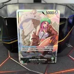 Jewelry Bonney OP07-019 Alt art Leader – One Piece Card Game - Image 1