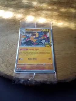 Pokemon Archeops Chicago Field Museum Exclusive Promotional Card - new, sealed - Image 3
