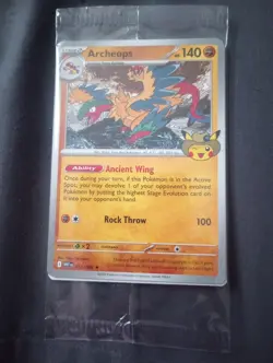Pokemon Archeops Chicago Field Museum Exclusive Promotional Card - new, sealed - Image 5