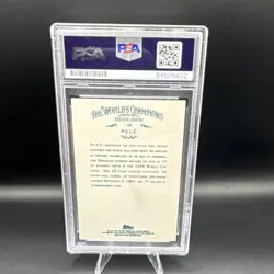 Topps 2013 Allen & Ginter Pele Autographed #130 PSA GEM MT 10 Brazil Soccer - Image 2