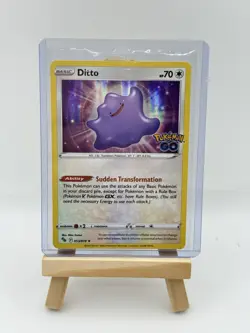 Ditto 053/078 Holo Rare Pokemon GO Pokemon Holo - Image 1