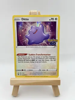 Ditto 053/078 Holo Rare Pokemon GO Pokemon Holo - Image 2