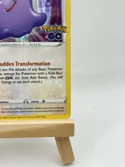 Ditto 053/078 Holo Rare Pokemon GO Pokemon Holo - Image 5