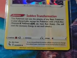 Pokemon TCG Ditto 053/078 Holo Rare Pokemon GO Set English 2022 HP 70 - Image 4