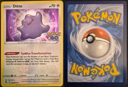 Ditto 053/078 Holo Rare Pokemon GO Pokemon Holo Near Mint - Image 1