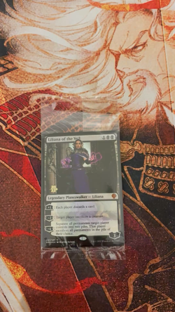 MTG Sealed Promo Card Liliana Of The Veil Still in Packaging - Image 2