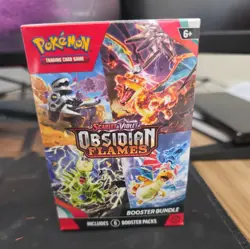 Pokemon TCG Obsidian Flames Booster Bundle SEALED 6 Packs - Image 1
