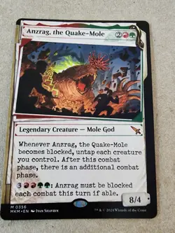 Anzrag, the Quake-Mole - #356 Regular (Showcase) Murders at Karlov Manor - Mtg - Image 1