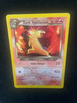 Dark Typhlosion 10/105 Neo Destiny Holo Rare 80 HP Pokemon TCG English - Image 2