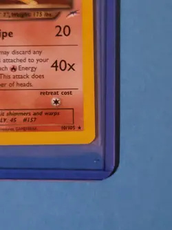 Pokemon TCG Dark Typhlosion 10/105 Neo Destiny Holo Rare English NM+ - Image 3