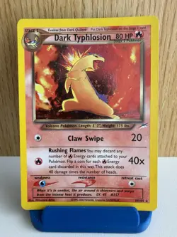 Dark Typhlosion - 10/105 - *Holo Rare* - Neo Destiny - LP+ - Image 1