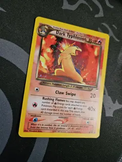 Dark Typhlosion 10/105 Neo Destiny Unlimited Holo Rare LP - Image 2