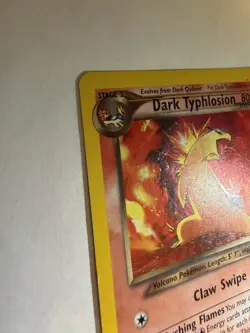 Pokemon TCG Dark Typhlosion Neo Destiny Holo Rare 10/105 80 HP - Image 4