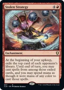 Stolen Strategy - Near Mint MTG Commander Legends: Battle for Baldur's Gate - Image 1