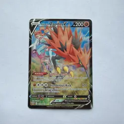 Galarian Zapdos V - TG19/TG30 - Astral Radiance: Trainer Gallery - Pokemon TCG - Image 1