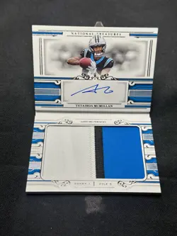 2025 Panini National Treasures - Rookie Jumbo Prime Signatures Booklet Tet McMil - Image 1