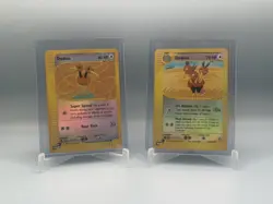 Pokemon TCG Doduo 73/147 Dodrio 46/147 Aquapolis Reverse Holo Lot NM - Image 1