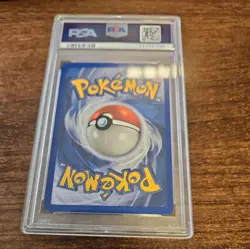 1999 POKEMON JUNGLE #10 SCYTHER-HOLO PSA 6 - Image 4