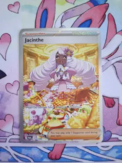 Pokemon TCG Jacinthe 122/088 Special Illustration Rare - Perfect Order NM - Image 1