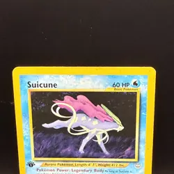 Pokemon Suicune 27/64 Neo Revelation 1st Edition - LP - WOTC Vintage - Image 3