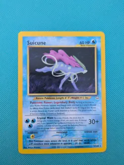 Pokemon Suicune 27/64 Neo Revelation Rare Near Mint - Image 1