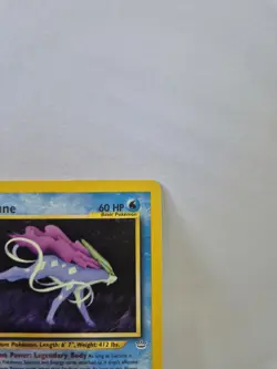 Suicune Pokemon Neo Revelation 27/64 Non Holo NM - Image 3