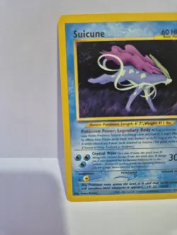 Suicune Pokemon Neo Revelation 27/64 Non Holo NM - Image 5