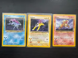 Pokemon Neo Revelation Raikou 22/64, Entei 17/64, Suicune 27/64 Non Holo (LP) - Image 1