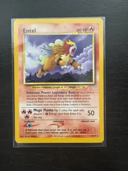 Pokemon Neo Revelation Raikou 22/64, Entei 17/64, Suicune 27/64 Non Holo (LP) - Image 5