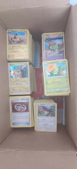Pokemon Bulk Lot. 200 Common/Uncommon. No Duplicates Cards. - Image 1