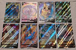 Pokemon - V Full Art 8 card lot ALL 8 CARDS ARE NEAR MINT - Image 1