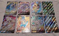 Pokemon - V Full Art 8 card lot ALL 8 CARDS ARE NEAR MINT - Image 3