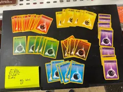 1999 Pokemon TCG Base Set Lot of 97 Energy Cards #97-102 WOTC LP (1 Shadowless) - Image 1