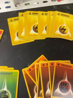 1999 Pokemon TCG Base Set Lot of 97 Energy Cards #97-102 WOTC LP (1 Shadowless) - Image 4