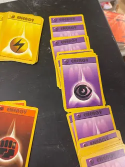 1999 Pokemon TCG Base Set Lot of 97 Energy Cards #97-102 WOTC LP (1 Shadowless) - Image 5