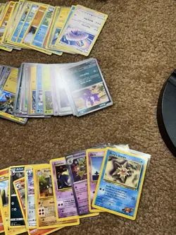 Pokemon Card Lot 300+ Cards Holo Reverse Holo V Cards Vintage Modern Pikachu - Image 4