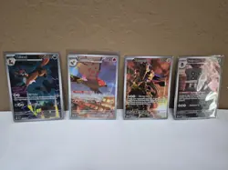 Lot Of 4 Illustration Rare Pokemon Cards! Mint Condition Pack Fresh! - Image 1