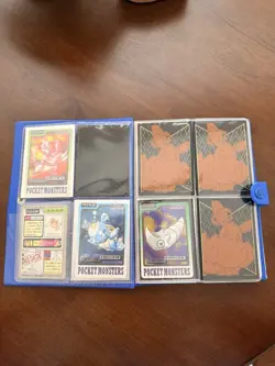 1997 Pokemon Bandai Carddass Lot ( 91 Cards ) With Vintage Charmander Binder - Image 4
