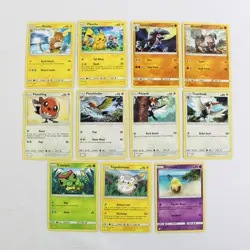 Lot Of 16 Pokemon Basic Trainer Stage 1 Trading Cards 2017 TCG Used - Image 3