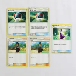 Lot Of 17 Pokemon Basic Trainer Stage 1 Trading Cards 2017 Holo Lycanroc Raichu - Image 4