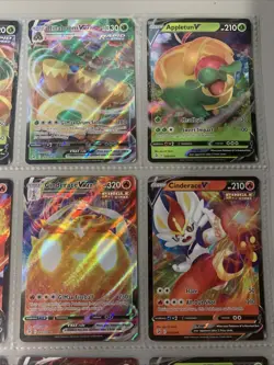 Pokemon TCG SWSH: Fusion Strike V & VMAX Lot of 9 Cards - Full Art Holo Lot NM - Image 3