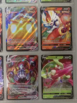 Pokemon TCG SWSH: Fusion Strike V & VMAX Lot of 9 Cards - Full Art Holo Lot NM - Image 4