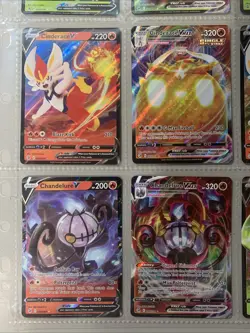 Pokemon TCG SWSH: Fusion Strike V & VMAX Lot of 9 Cards - Full Art Holo Lot NM - Image 5
