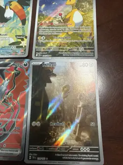 Pokemon TCG Mixed Lot of 10 Full Art Cards Some Sealed. Sealed Fenekken and More - Image 3