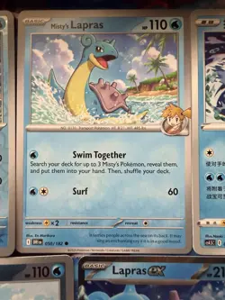 Pokemon TCG Lapras Lot (7) Ex Reverse Holo Regular Cards Various Sets NM - Image 4