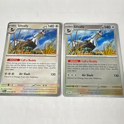 Pokemon TCG Pitch Black Silvally 070/084. 2-Cards Lot Holo & Reverse Holo - Image 1