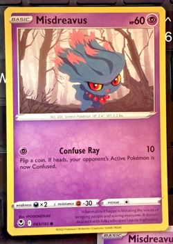 Pokemon TCG Misdreavus Lot (3) Various Sets 063/195 085/217 035/094 NM Cards - Image 2