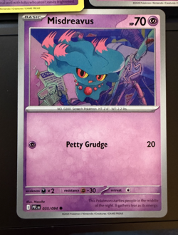 Pokemon TCG Misdreavus Lot (3) Various Sets 063/195 085/217 035/094 NM Cards - Image 4