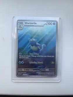 Wartortle - 171/165 - English 151 - Pokemon TCG Card NM Illustration Rare IR - Image 1